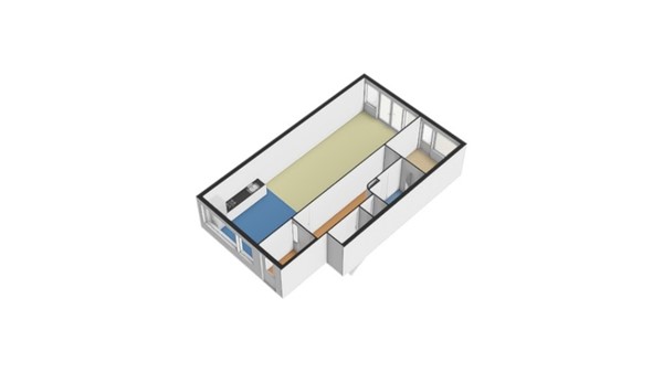 Floorplan - Dresselhuysstraat 20A, 3039 ZJ Rotterdam